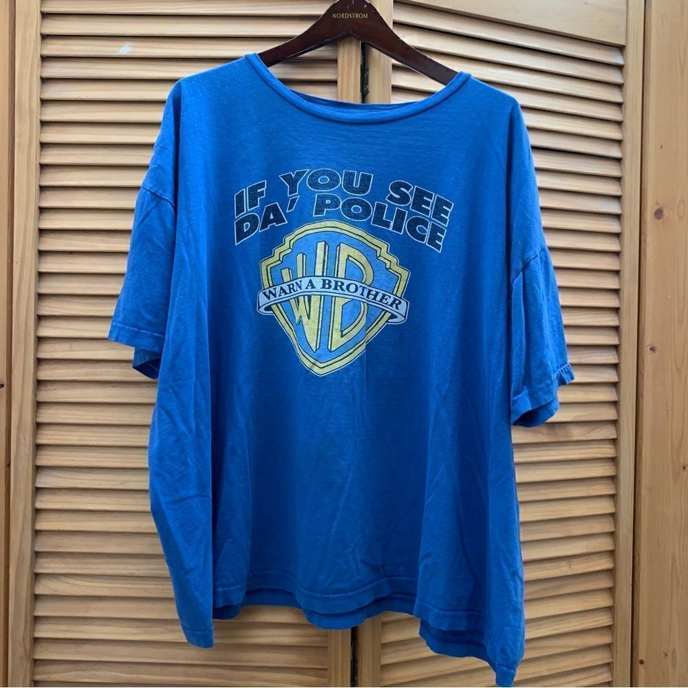 Vintage Warn a brother T-shirt XXL